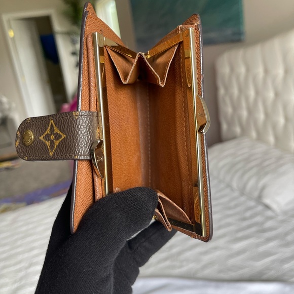 Authentic Louis Vuitton Brown Agenda Pm Monogram Lv Vintage Wallet - Picture 12 of 17